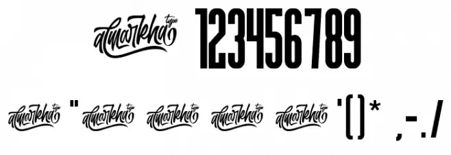 CHOXR Font OTHER CHARS