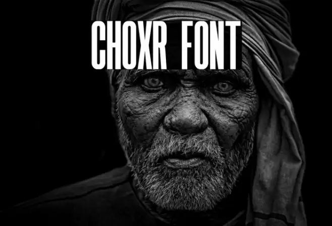 CHOXR Font examples