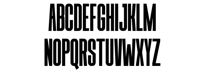 CHOXR Font LOWERCASE