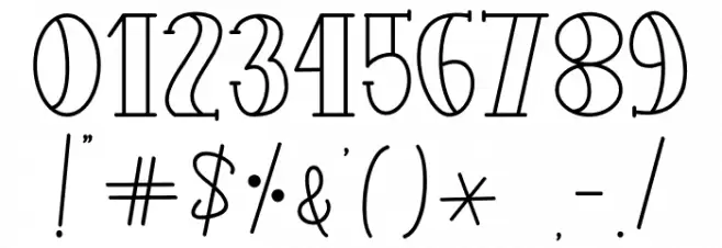 CHRISTMAS CRAFT - Personal Use Font OTHER CHARS