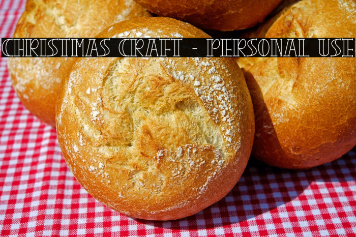 CHRISTMAS CRAFT - Personal Use Example 1