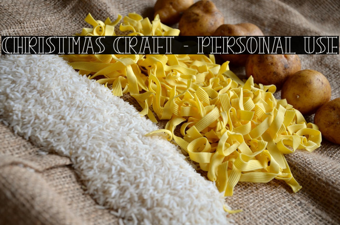 CHRISTMAS CRAFT - Personal Use Example 2