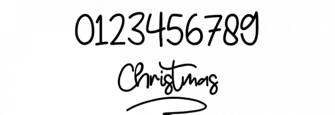 CHRISTMAS DEMO خط محارف أخرى