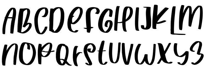 CHRISTMAS GIVEAWAY Schriftart Anderer Schreiben