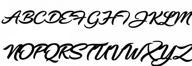 CHRISTMAS REVUE PERSONAL USE Schriftart Groß