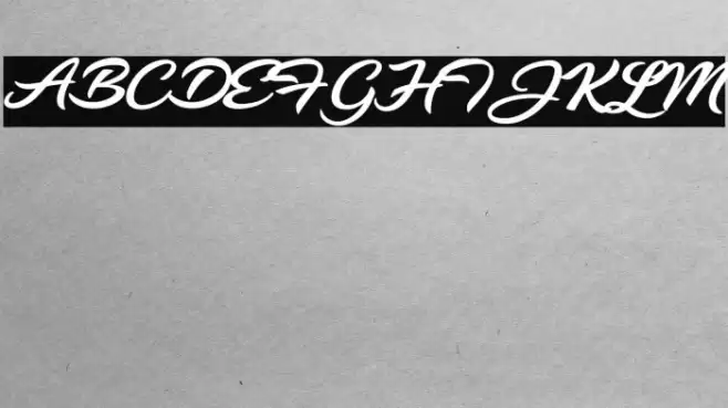 CHRISTMAS REVUE PERSONAL USE Font examples