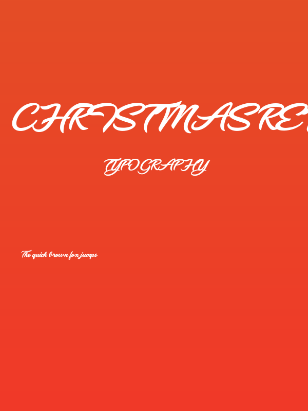 CHRISTMAS REVUE PERSONAL USE Poster