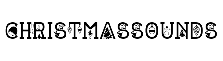 CHRISTMAS SOUNDS Font