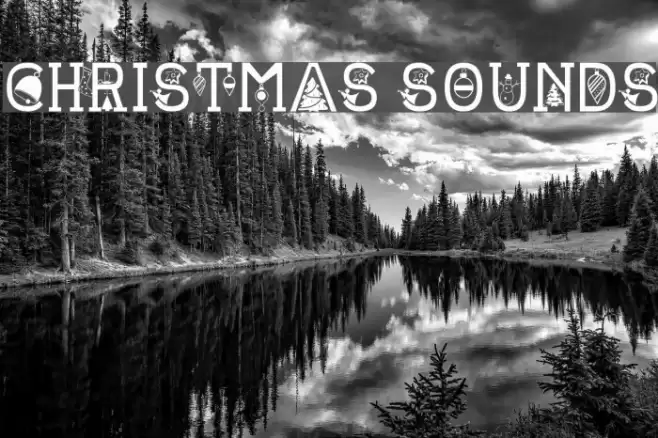 CHRISTMAS SOUNDS Font examples
