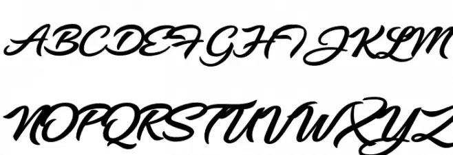 CHRISTMASREVUEPERSONALUSE フォント 大文字