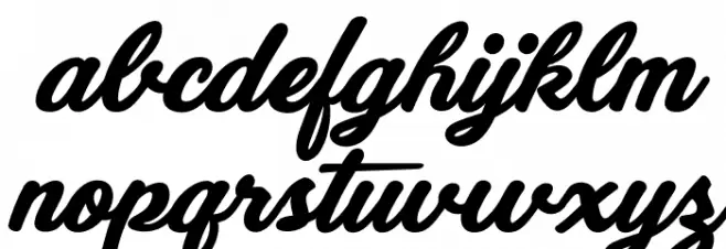 CHRISTMASREVUEPERSONALUSE フォント 小文字