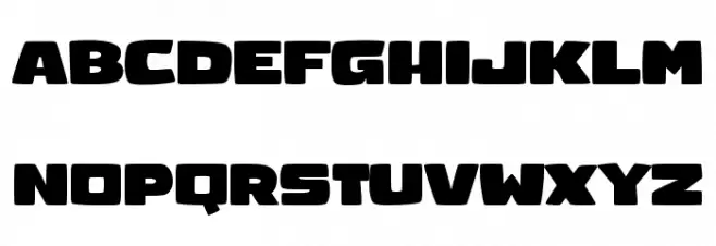 CHUCKLESOME Font Litere mari