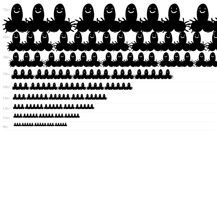 CHUJOWY.ttf Waterfall