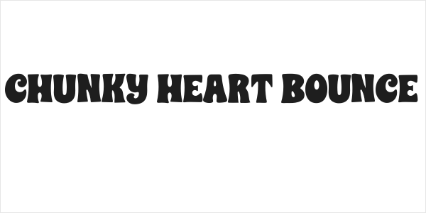 CHUNKY HEART BOUNCE Logo