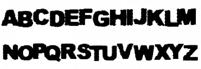 CHUPAPOLLAS Schriftart Kleinbuchstaben