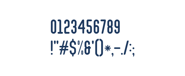 CHUTEROLK Free Rounded Other Characters