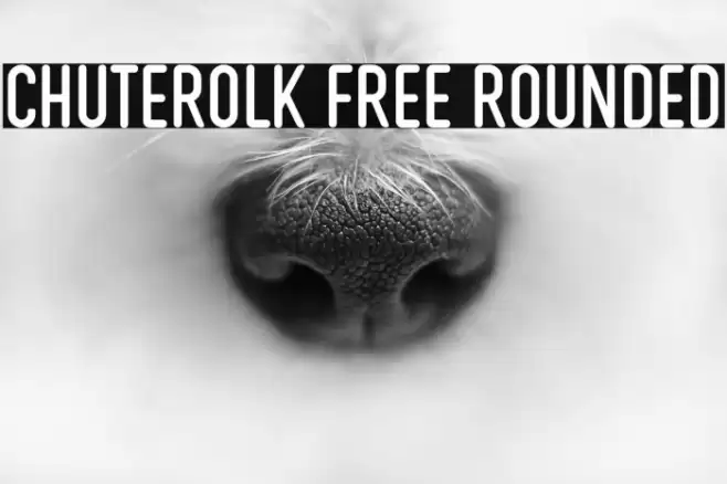 CHUTEROLK Free Rounded Font examples