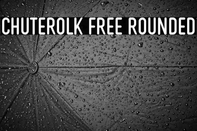 CHUTEROLK Free Rounded Font examples