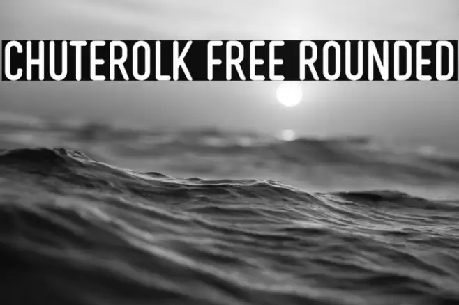CHUTEROLK Free Rounded Font examples