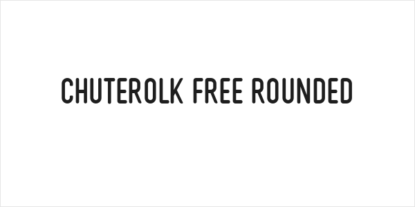 CHUTEROLK Free Rounded Logo