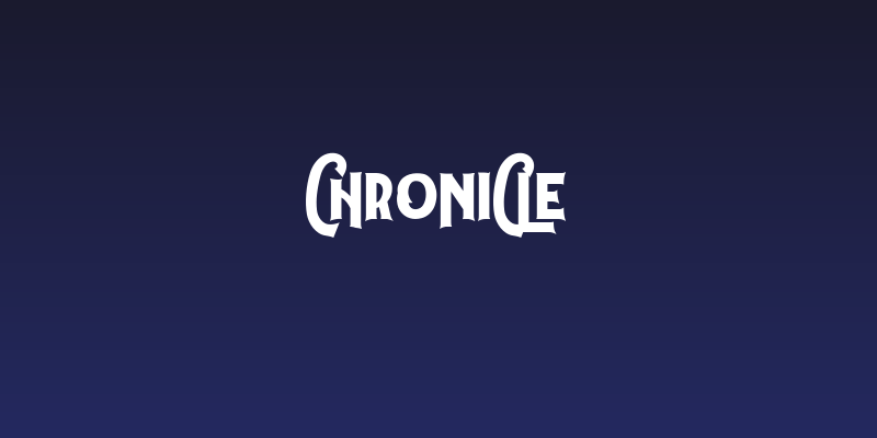 CHrONicLe Social Header