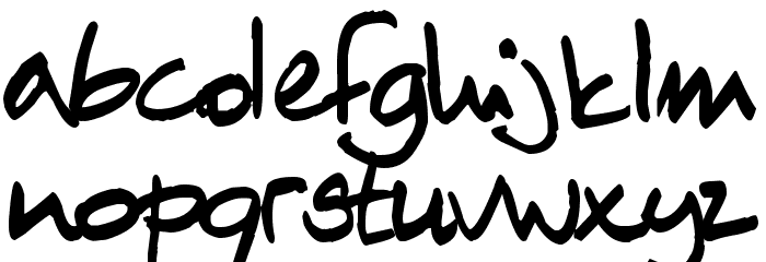 ChN1 Regular Font LOWERCASE