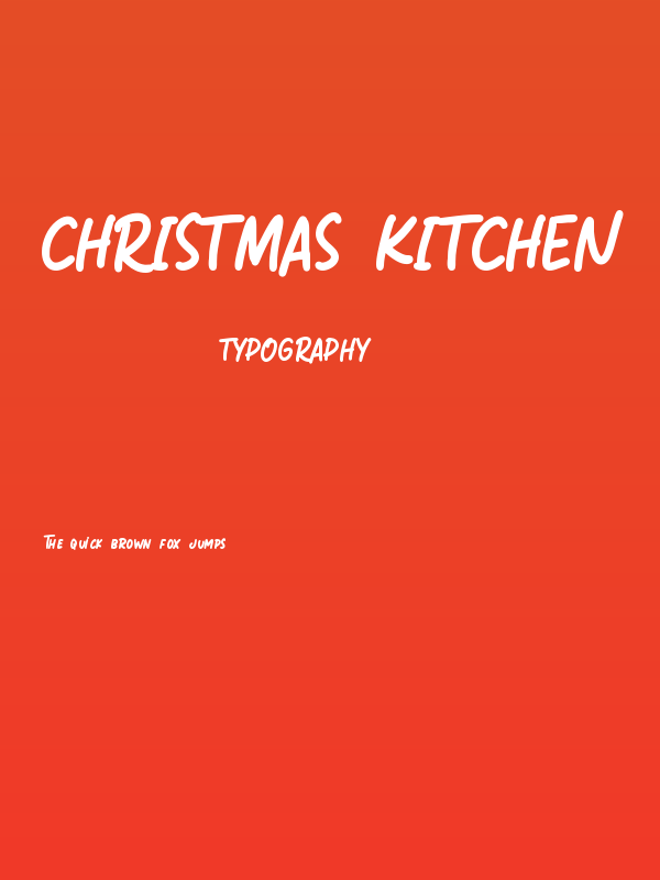 ChRisTmAs KiTcHeN Poster