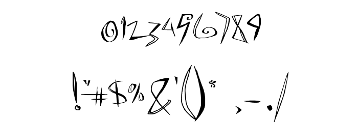 ChaMeLEon DrEamS Font OTHER CHARS