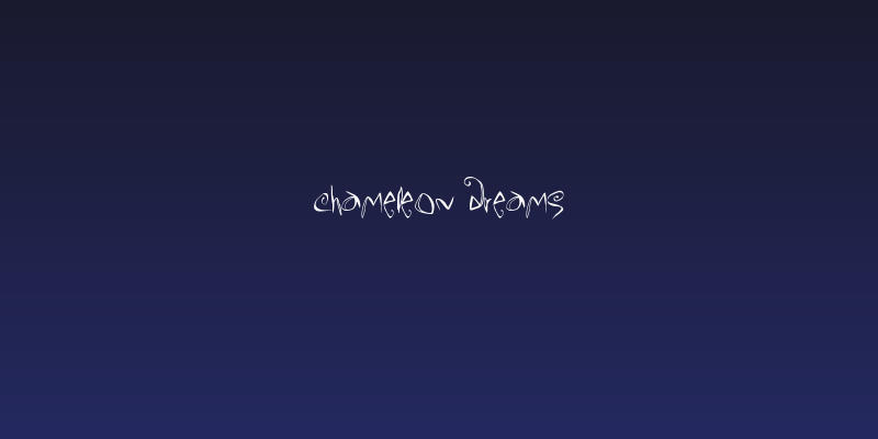 ChaMeLEon DrEamS Social Header