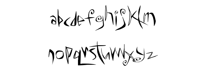 ChaMeLEon DrEamS Font LOWERCASE