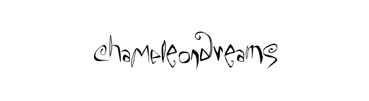 ChaMeLEonDrEamS  フリーフォントのダウンロード