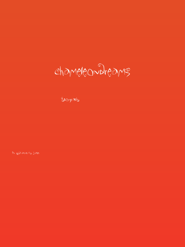 ChaMeLEonDrEamS Poster