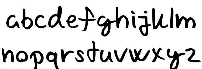 Chabinho 2008 v2.0 Font LOWERCASE