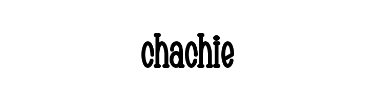 Chachie  لخطوط تنزيل