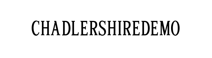 Chadlershiredemo Font