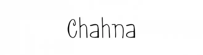 Chahna  Descarca Fonturi Gratis