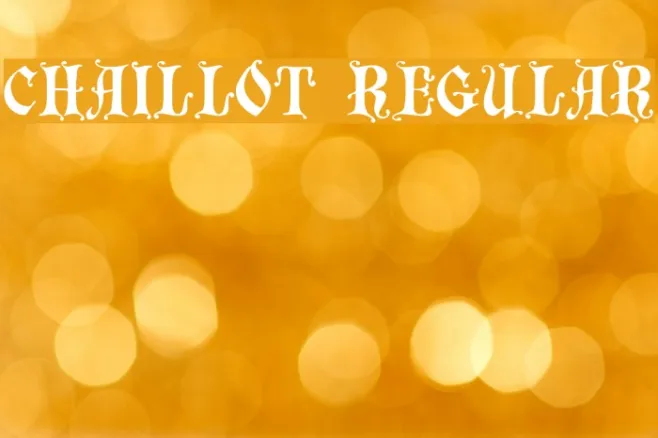 Chaillot Regular Example 2