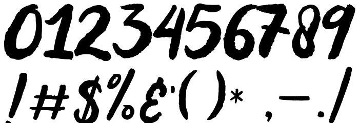 Chain Breaker Font OTHER CHARS