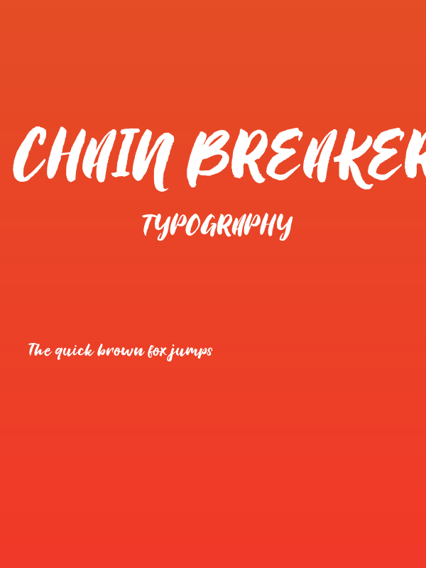 Chain Breaker Poster