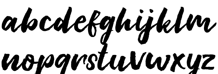 Chain Breaker Font LOWERCASE