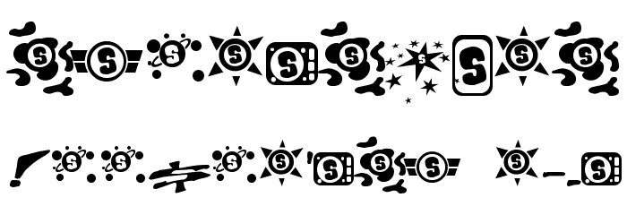 Chain Crank フォント その他の文字