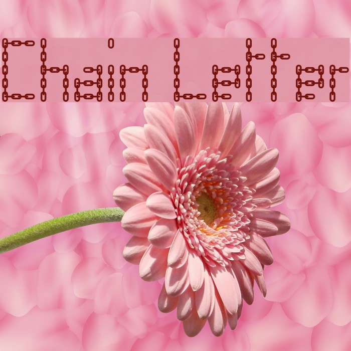 Chain Letter Example 3