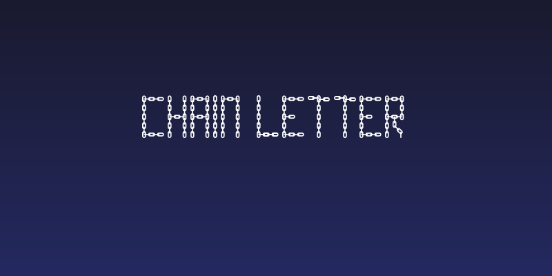 Chain Letter Social Header