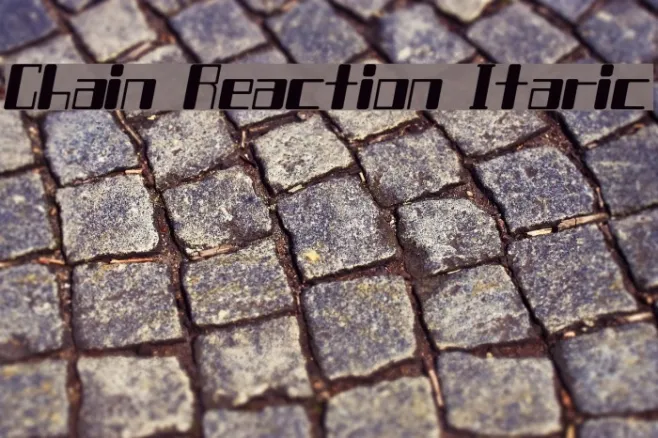 Chain Reaction Itaric Example 3