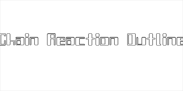 Chain Reaction Outline Logo