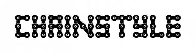 Chain Style  Frei Schriftart Herunterladen