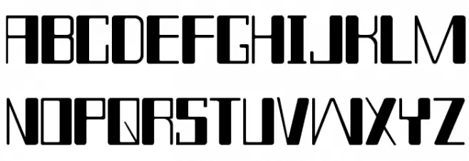 Chain_Reaction Schriftart Groß