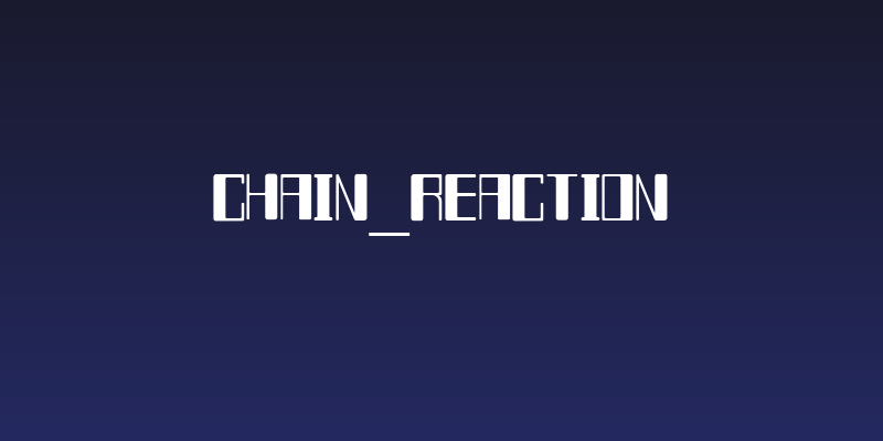 Chain_Reaction Social Header