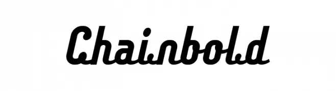 Chainbold  Descarca Fonturi Gratis