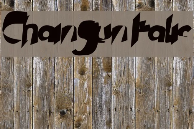 Chaingun Italic Example 2
